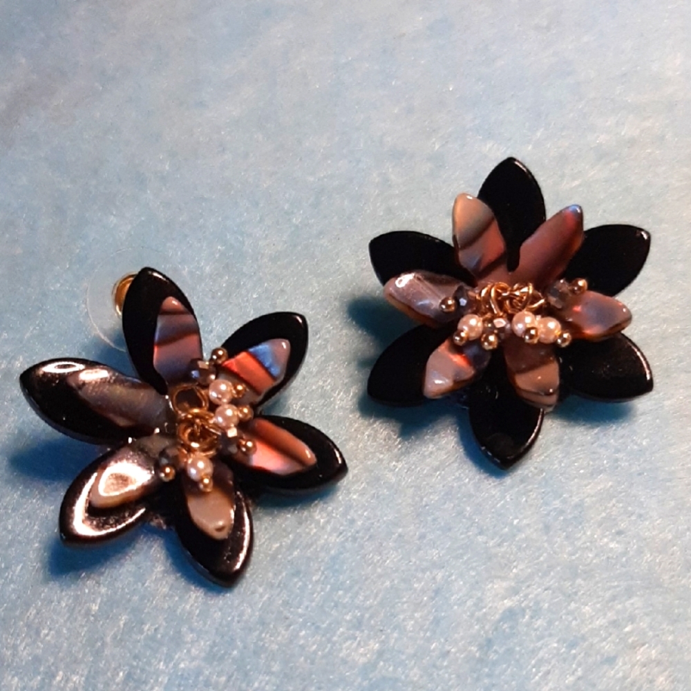Floral Post Earrings